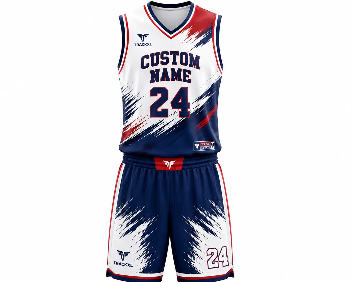 Custom Basketball Uniform Set | Personalized Basketball Jersey & Shorts | Team Jerseys Manufacturer | TrackXL
