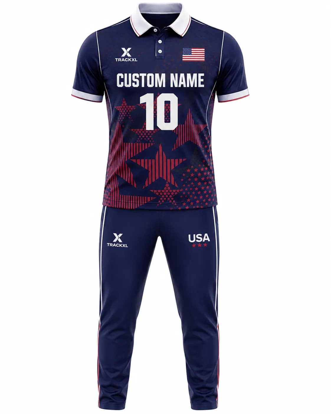Custom Cricket Jersey Manufacturer | Personalized Cricket Uniforms | TrackXL