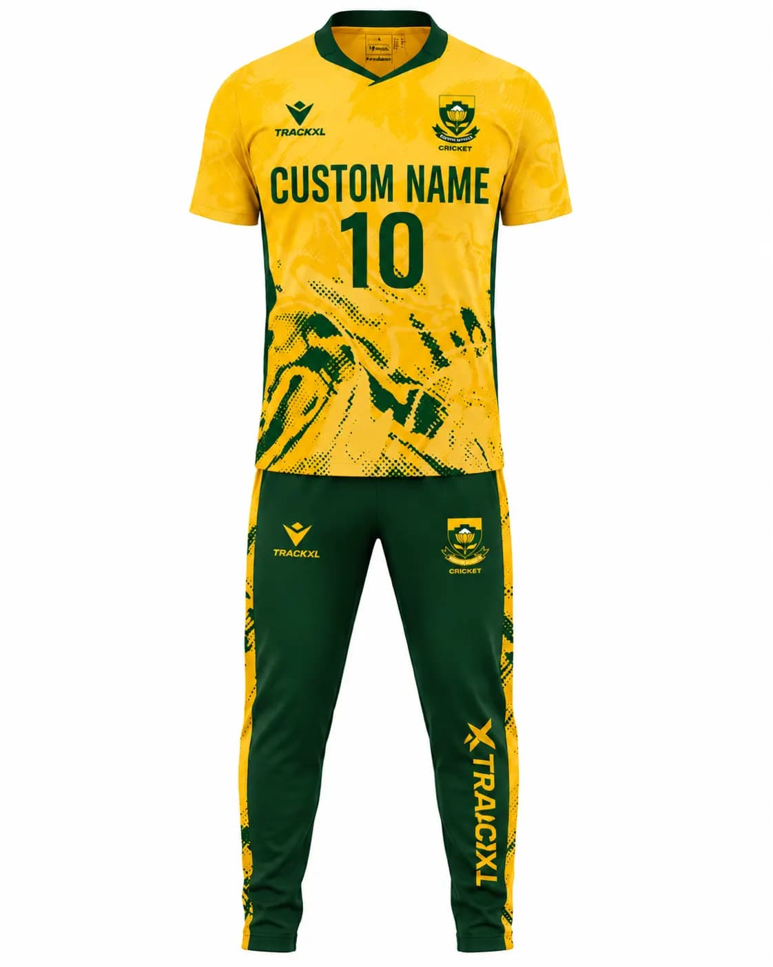 Custom Cricket Jersey Manufacturer | Personalized Cricket Uniforms & Team Kits | TrackXL