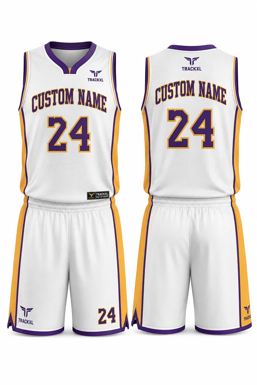 Custom Basketball Jersey & Shorts Set – Premium Team Uniform | TrackXL