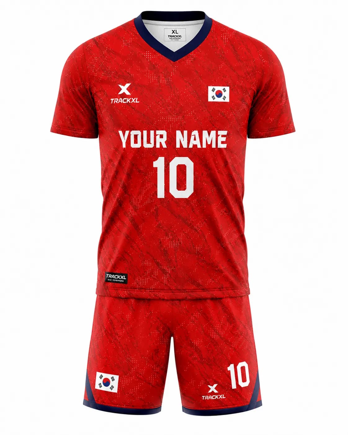 Custom TrackXL South Korea Football Jersey Manufacturer | Private Label Soccer Uniforms | OEM Football Kits