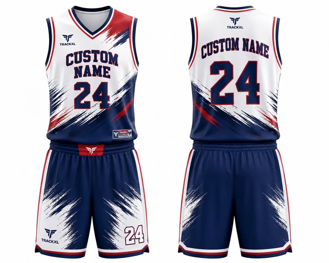 Custom Basketball Uniform Set | Personalized Basketball Jersey & Shorts | Team Jerseys Manufacturer | TrackXL