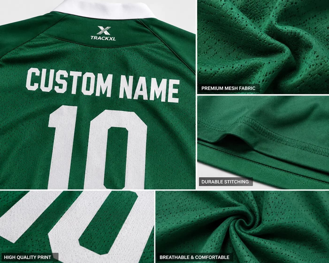 Custom Ireland Rugby Jersey Manufacturer – Ireland Rugby Shirts & Team Uniforms | TrackXL