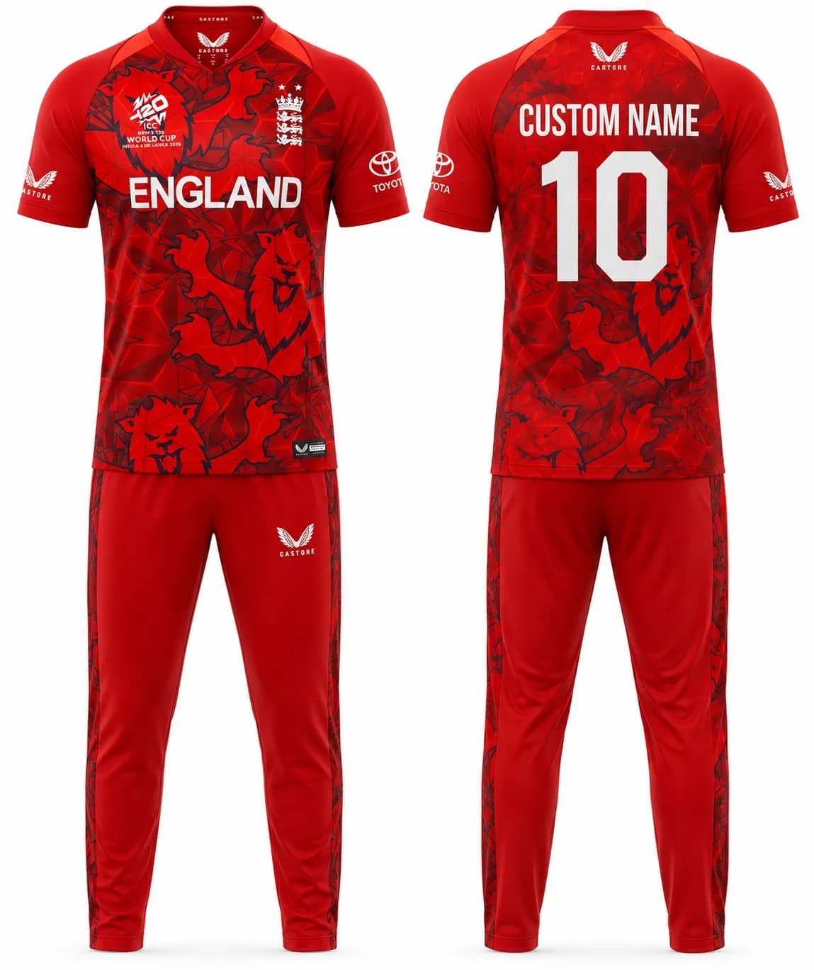 Custom Cricket Jersey Manufacturer | England Cricket Team Uniforms | TrackXL